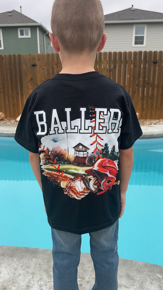 BALLER (Baseball) Tshirt